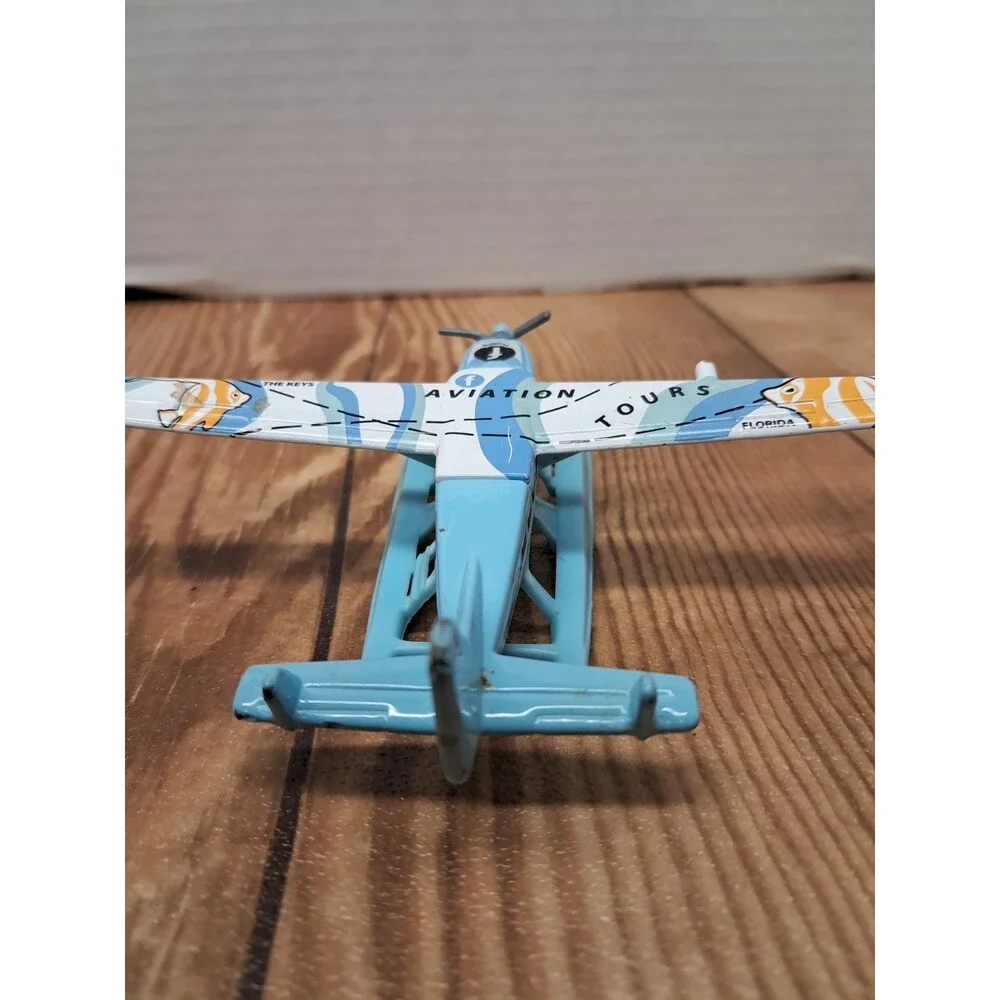 Matchbook Cessna Caravan Diecast Airplane Blue Aviation Tours Mattel 2005 C18